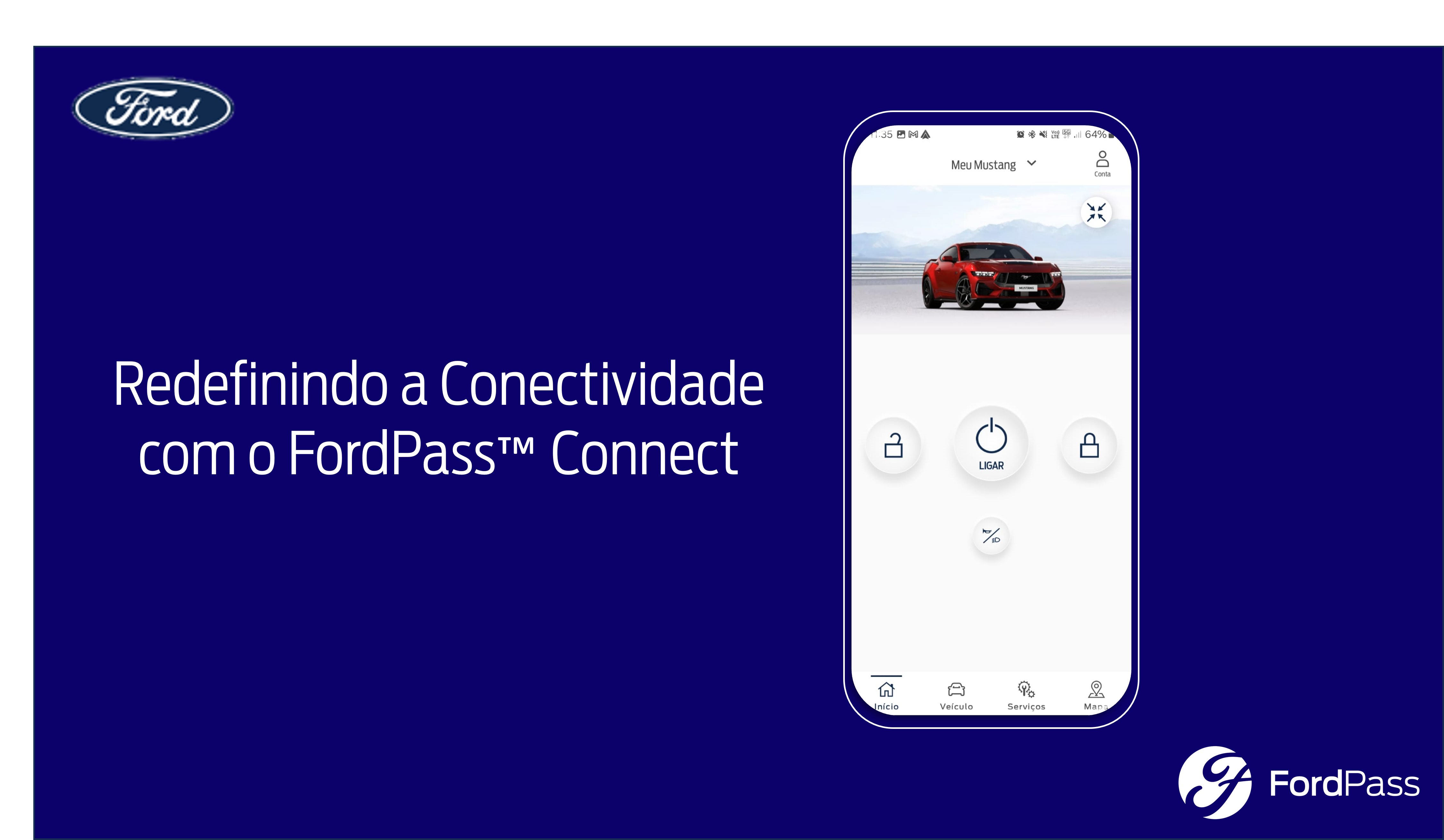 Redefinindo a Conectividade com o FordPass™ Connect